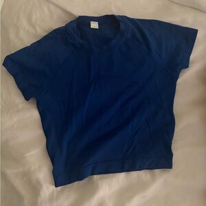 Lululemon Athletica Vibrant Blue Tee